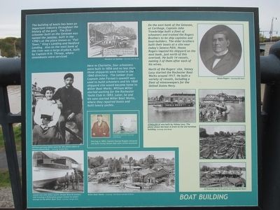 Boat Building Marker image. Click for full size.