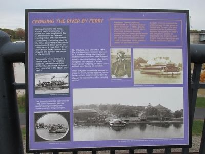 Crossing the River by Ferry Marker. Click for full size. Crossing the River by Ferry Marker image. Click for full size.