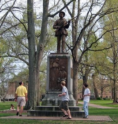 Silent Sam image. Click for full size.