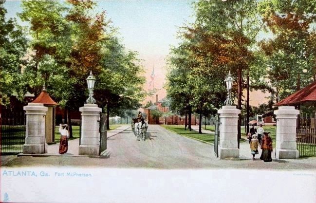 <i>Atlanta, Ga. Fort McPherson</i> image. Click for full size.