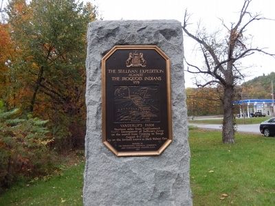Sullivan Expedition Against the Iroquois Indians, 1779 Marker image. Click for full size.