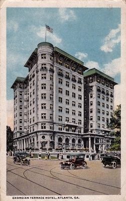 <i>The Georgian Terrace Hotel, Atlanta, Ga.</i> image. Click for full size.