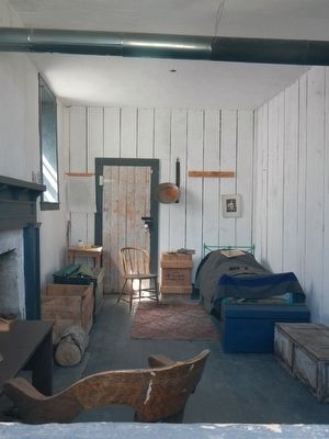 The clerk's sleeping quarters. image. Click for full size.