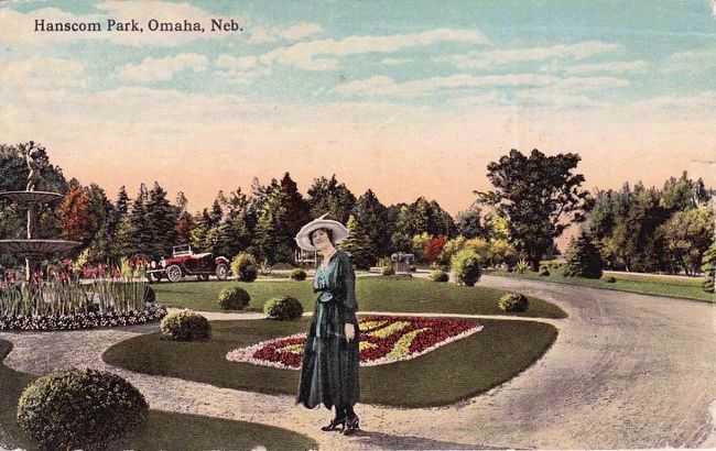 <i>Hanscom Park, Omaha, Neb.</i>. Click for full size. <i>Hanscom Park, Omaha, Neb.</i> image. Click for full size.