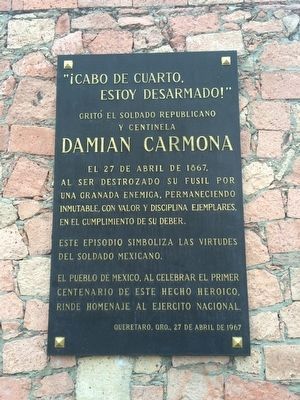 Damián Carmona additional marker image. Click for full size.