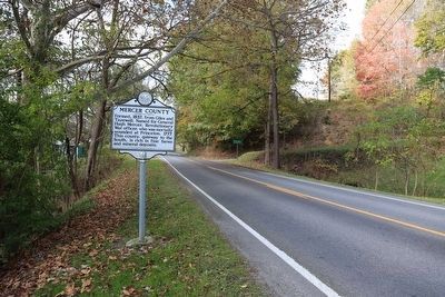 West Virginia / Mercer County Marker. Click for full size. West Virginia / Mercer County Marker image. Click for full size.