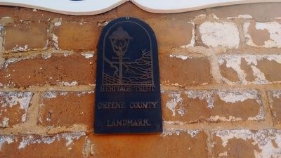 Heritage Trust Greene County Landmark Marker image. Click for full size.