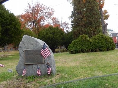 Early Settlers and War Veterans Memorial Marker image. Click for full size.