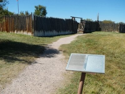 Bridger's Stockade Marker image. Click for full size.