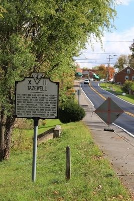 Tazewell Marker image. Click for full size.