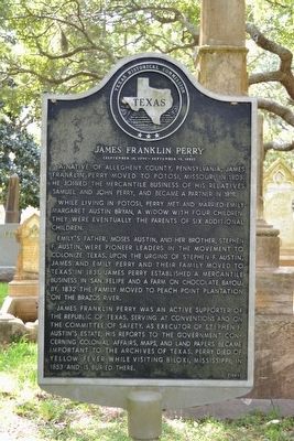 James Franklin Perry Marker image. Click for full size.