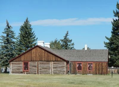 Officer's Quarters (log). Click for full size. Officer's Quarters (log) image. Click for full size.