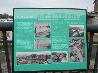 Railroads Marker. Click for full size. Railroads Marker image. Click for full size.