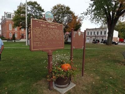 Milan / Erie County Marker image. Click for full size.