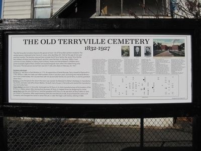 The Old Terryville Cemetery Marker. Click for full size. The Old Terryville Cemetery Marker image. Click for full size.