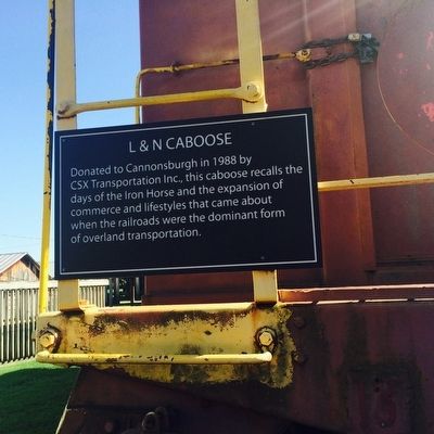 L & N Caboose Marker image. Click for full size.