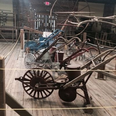Farm equipment in the Haynes Museum image. Click for full size.