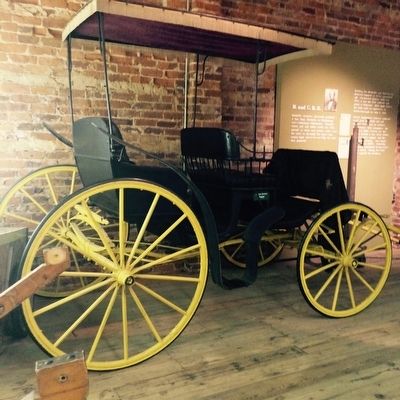 Carriage inside the Haynes Museum image. Click for full size.