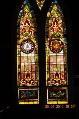 Williamson Chapel Stained Glass Windows image. Click for full size.