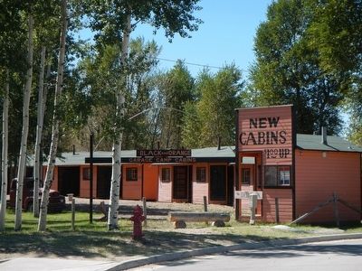 Orange and Black Garage Camp Cabins. Click for full size. Orange and Black Garage Camp Cabins image. Click for full size.