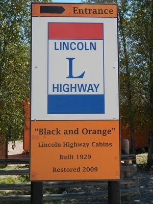 Orange and Black Garage Camp Cabins. Click for full size. Orange and Black Garage Camp Cabins image. Click for full size.