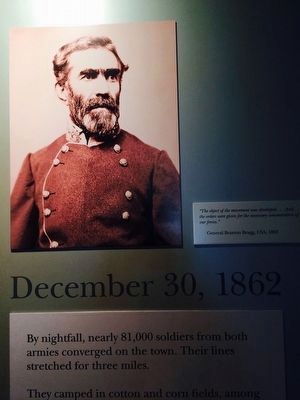 General Braxton Bragg CSA 1863. Click for full size. General Braxton Bragg CSA 1863 image. Click for full size.