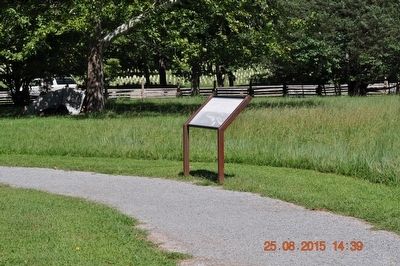 The Charge Kept Coming, Coming Like the Sea Marker. Click for full size. The Charge Kept Coming, Coming Like the Sea Marker image. Click for full size.
