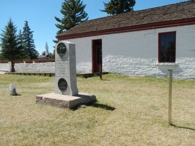Fort Bridger Marker. Click for full size. Fort Bridger Marker image. Click for full size.