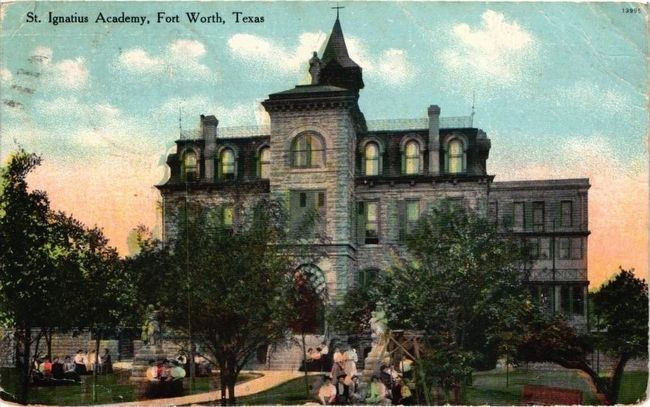<i>St. Ignatius Academy, Fort Worth, Texas</i> image. Click for full size.