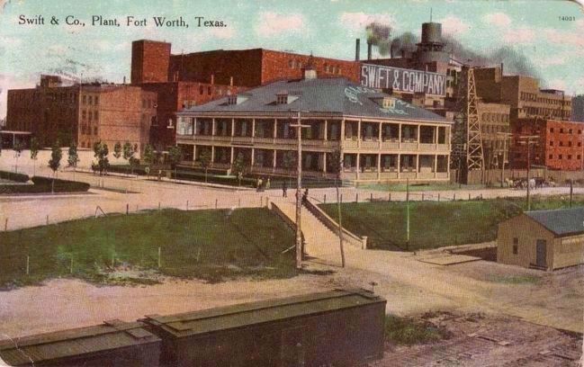 <i>Swift & Co., Plant, Fort Worth, Texas.</i> image. Click for full size.