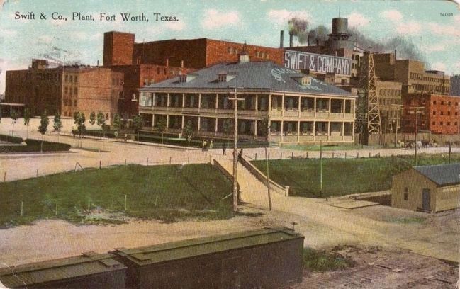<i>Swift & Co. Plant, Fort Worth, Texas</i> image. Click for full size.