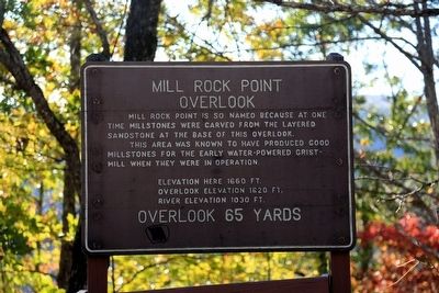 Mill Rock Point Overlook Marker image. Click for full size.