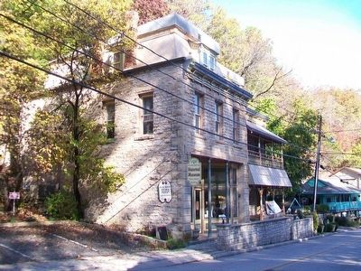 Eureka Springs Historical Museum and Marker image. Click for full size.