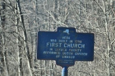 First Church Marker image. Click for full size.