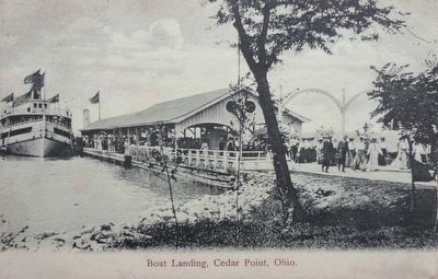<i>Boat Landing, Cedar Point, Ohio.</i> image. Click for full size.
