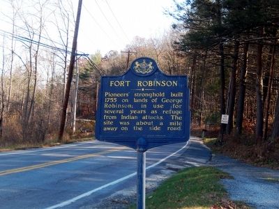 Fort Robinson Marker image. Click for full size.
