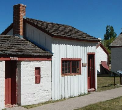 The First School House in Wyoming image. Click for full size.