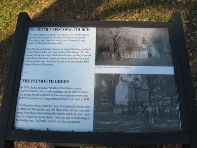 Site Of St. Peter’s Church Marker. Click for full size. Site Of St. Peter’s Church Marker image. Click for full size.