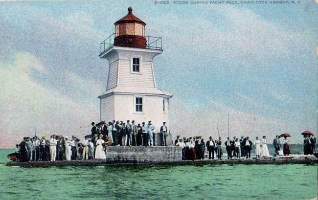 <i>Scene During Yacht Race, Charlotte, New York</i>. Click for full size. <i>Scene During Yacht Race, Charlotte, New York</i> image. Click for full size.