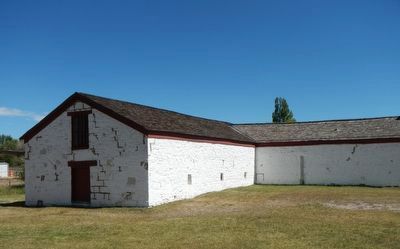 Warehouse (l) and Mess Hall (r) image. Click for full size.
