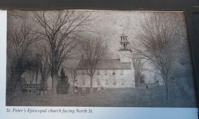 St. Peter's Episcopal Church facing North St.. Click for full size. St. Peter's Episcopal Church facing North St. image. Click for full size.