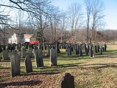 Gravestones in the Plymouth Burying Ground image. Click for full size.