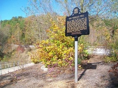 Van Winkle's Mill Marker. Click for full size. Van Winkle's Mill Marker image. Click for full size.