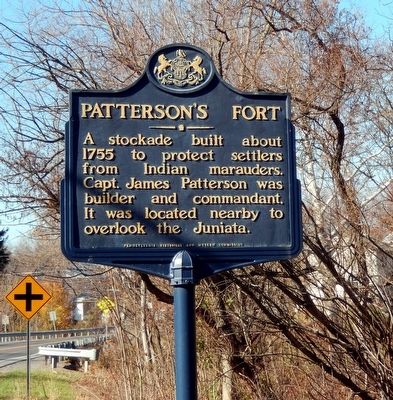 Patterson's Fort Marker image. Click for full size.