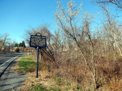 Patterson's Fort Marker. Click for full size. Patterson's Fort Marker image. Click for full size.