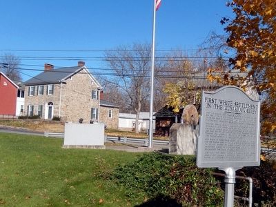 First White Settlement in the Juniata Valley Marker image. Click for full size.