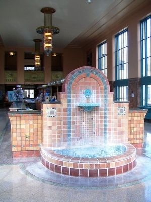 Hall of Waters Water Bar image. Click for full size.
