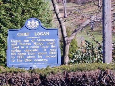 Chief Logan Marker image. Click for full size.