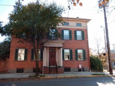 Speer House-Front view showing NRHP marker. Click for full size. Speer House-Front view showing NRHP marker image. Click for full size.