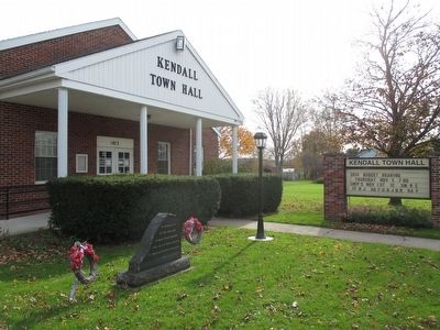 Kendall Town Hall & Memorial image. Click for full size.